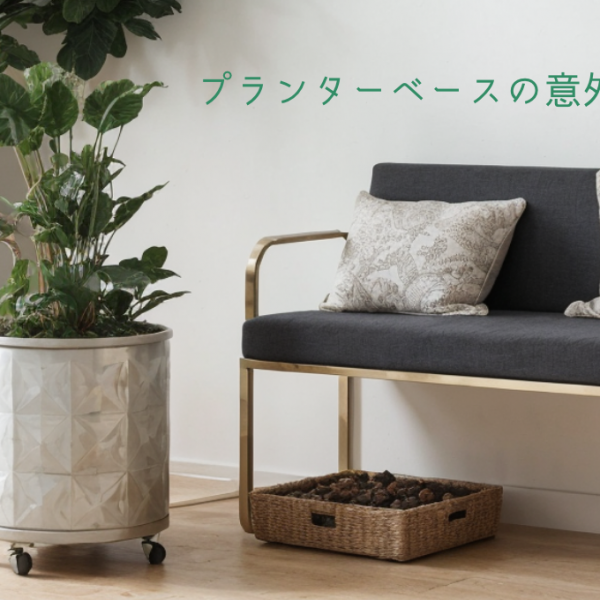 【飾るだけじゃない⁉】プランターベースの意外な使い方｜カーテンインテリアクルール