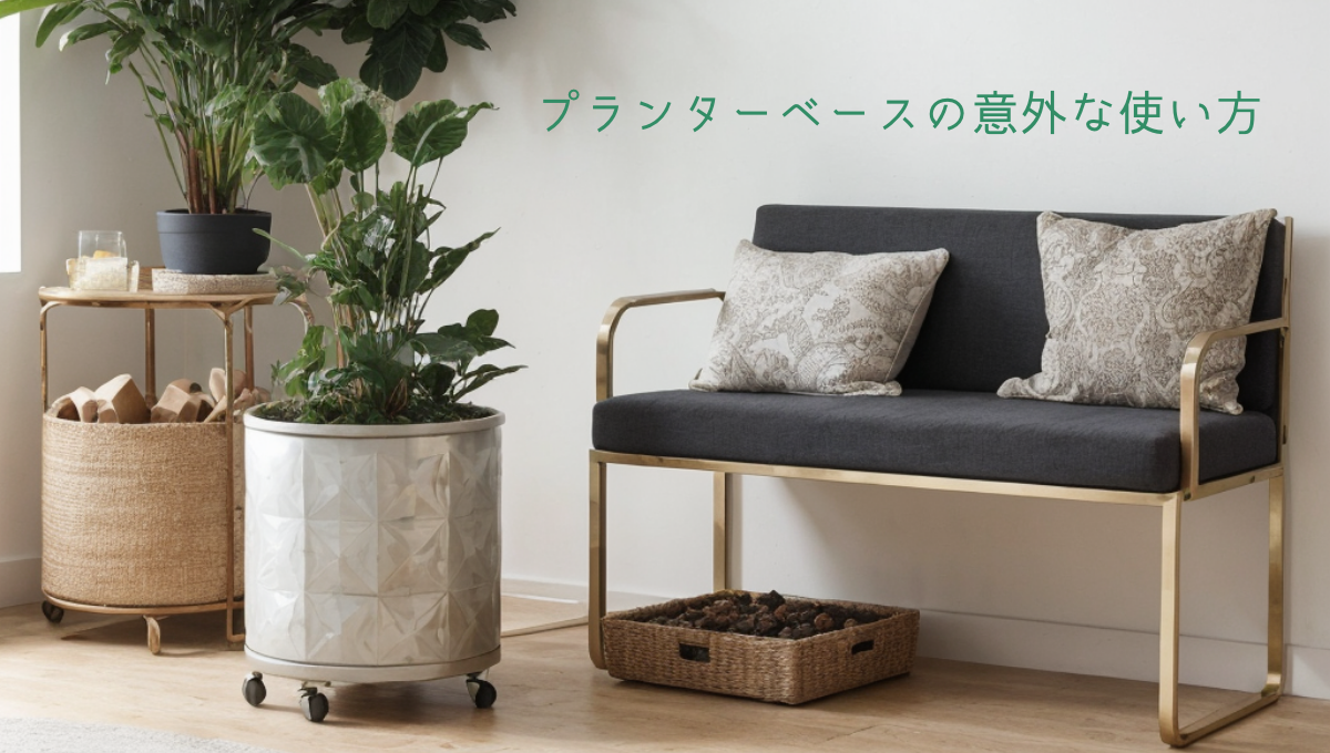 プランターベース 観葉植物 鉢植え 使い方